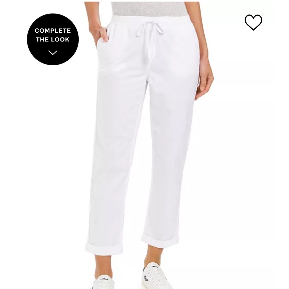 NWT Style & Co Pull On Cuffed Pants